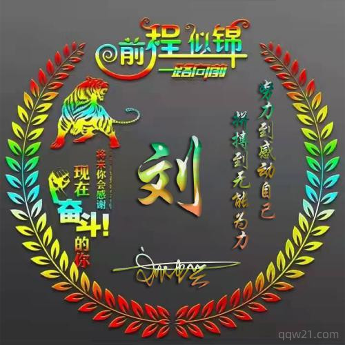 虎年姓氏头像文字